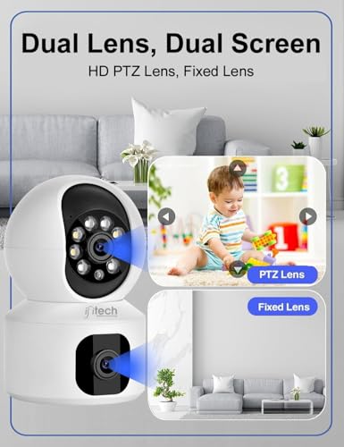 Image of IFITech 4MP HD Smart 4G Dual-Lens CCTV Camera - 4G LTE Connectivity | 360 Coverage | Two-Way Audio | Colorful Night Vision | True Plug & Play, Easy Setup | Made in India | IFI-4G1N