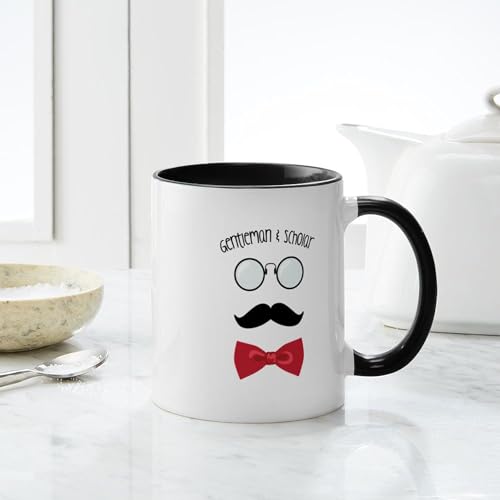 Mug de cerámica Gentleman Scholar 11 oz miniatura 6