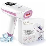 Veyomi IPL-Haarentfernungsgerät Eiskühlung Y-1107 – Dauerhafte, Schmerzfreie IPL-Laserhaarentfernung mit Rasierer, Schutzbrille und Ladegerät – 9 Intensitätsstufen, IPL-Gerät für Gesicht und Körper