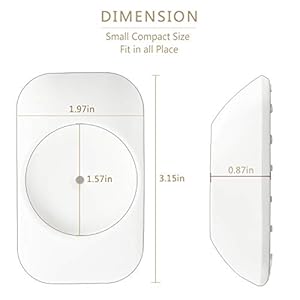 Vmaisibabygatewallcupprotectormakepressuremountedsafetygatesmorestablewalldamagefreefitfordoorwaydoorframebaseboardworkondogpetgateswhite  Cucciolini Doodles   cucciolini doodles