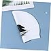 BESPORTBLE Elegant Swan Silicone Cap Women's Waterproof Swimming Hat Ear Protection Soft Stretchy for Long Hair for Pools
