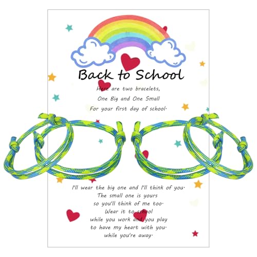 First Day of School Bracelet Back to School Gifts Mommy and Me Bracelets First Day of School Gifts