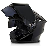 Byroads Motorradhelm mit ECE Zulassung Klapphelm Motorrad Roller Helm mit...