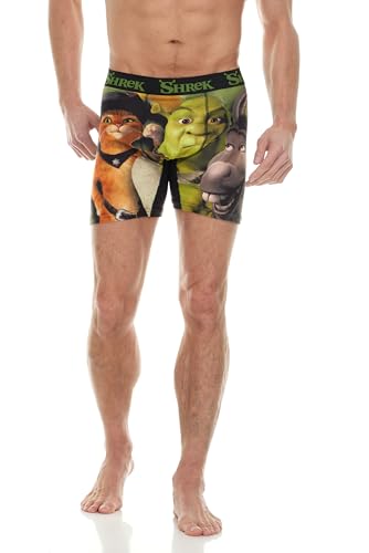 Shrek Men's Boxer Briefs - No Fly, Anti-Chafing Stitching, Comfort Shaped/Cotton Lined Crotch3
