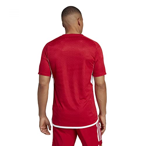 Adidas Mens Jersey (Short Sleeve) Tiro 23 Competition Match Jersey, Team Power Red 2/White, HL4712, S – Ansicht 2