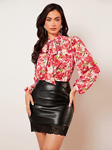 Women's Lace Patchwork Bodycon Mini Skirts High Waisted Party Club Short Skirts4