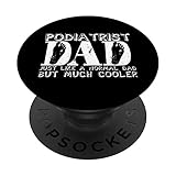 Podiater Papa Dad Vater Podiatrie Podologe Fußchirurg PopSockets mit austauschbarem PopGrip