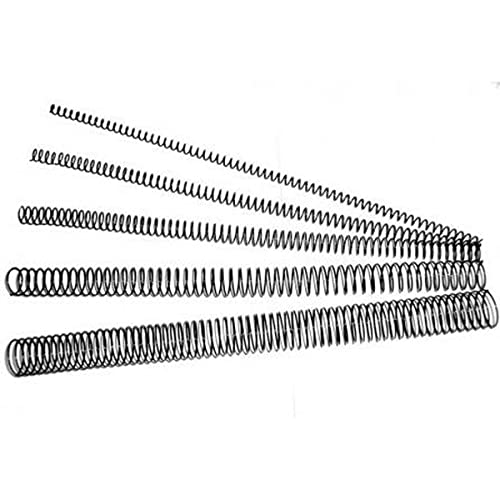 DHP Espirales para Encuadernar 30 Unidades Negro A4 Metal Ø 40 mm