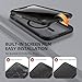 BERFY for iPhone 13 Pro Max Case, Compatible with MagSafe, Built-in Privacy Screen Protector and Camera Protection, Anti-Spy Full Body Shockproof Clear Phone Case for 13 Pro Max 6.7