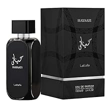 Lattafa Perfumes Hayaati Eau de Parfum Spray for Men, 3.4 Ounce