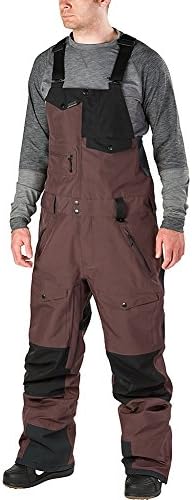 Dakine Men's Stoker Gore-Tex 3L Bib Overalls, Amthyst, Black, XL