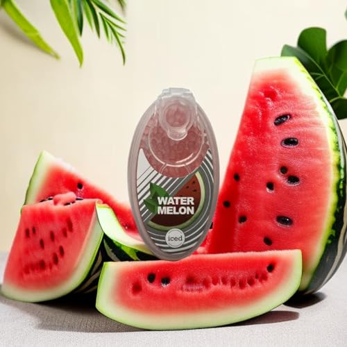 Image of Mint-Infused Ice Watermelon Air Freshener Beads - Long-Lasting Natural Fragrance for Home, Masks & Car,Essential Oils Derived From Natural Herbal Extracts