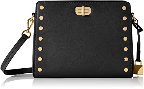 Michael Kors 30T7GYFM2L Womens Sylvie Satchel Black (Black)