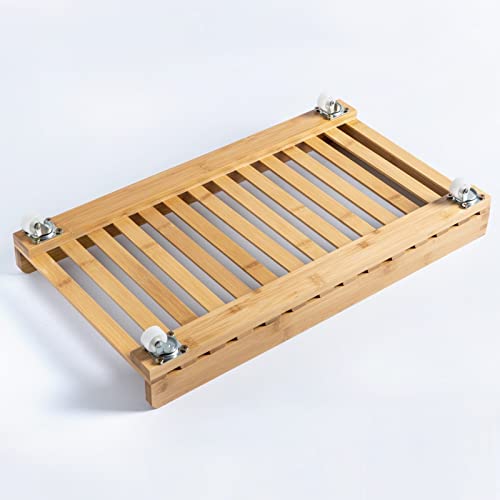 Soporte de CPU con ruedas para computadora, soporte móvil para PC, soporte para torre de computadora con ruedas para oficina en casa miniatura 5