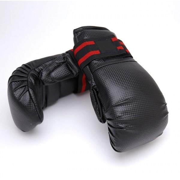 Ace Martial Arts Supply Karate, Taekwondo, MMA Tournament Chop, Punch, Glove (L, Black)