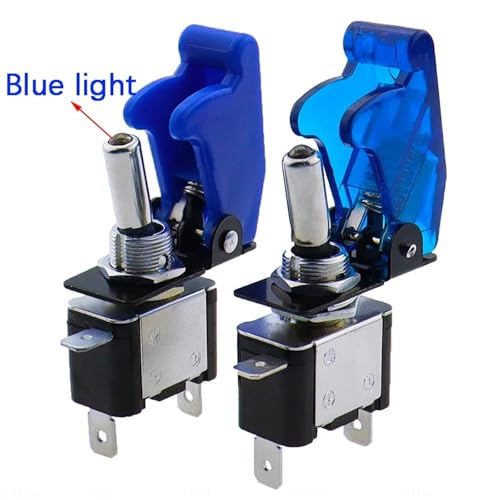 Interruptor led 12v iluminado con cubierta de seguridad para camión 5
