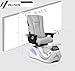 Pedicure Chair – Professional Spa Chair with Heated Massage, USB Charging, Air Bubble Foot Spa & Ventilation, Nail Salon Chair