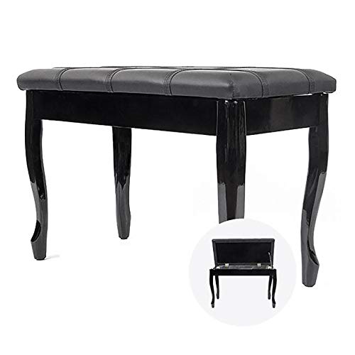 TEmkin Tabouret de Piano, Banc de Piano de Luxe, avec Coussin imperméable et intérieur Solide Rabattable, Rangement supplémentaire pour Feuilles de Musique, utilisant Un matériau respectu - Les Beatles, Paul McCartney, John Lennon, RIngo Starr, George Harrison TEmkin Tabouret de Piano, Banc de Piano de Luxe, avec Coussin imperméable et intérieur Solide Rabattable, Rangement supplémentaire pour Feuilles de Musique, utilisant Un matériau respectu