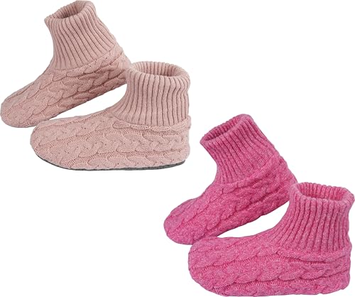 Image of BenSorts Fuzzy Slipper Socks for Women Non Slip House Socks with Grips Gifts