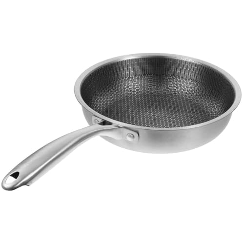 Mini poêle en acier inoxydable nid d'abeille pour cuisson des œufs - 2