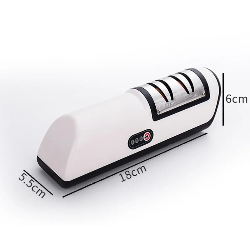 Aiguiseur de couteaux de cuisine portable avec charge USB intégrée - 7