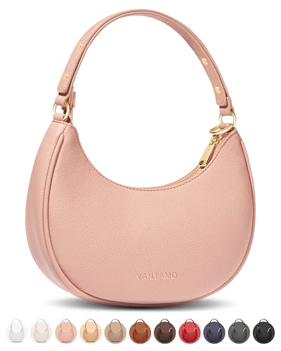 Sac demi-lune femme avec protection RFID et clip anti-pickpocket Vantamo