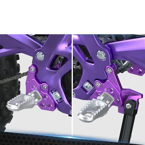 Repose-pieds pour Surron Light Bee X en aluminium avec support de pack
