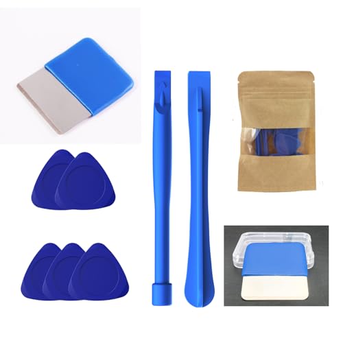 Image of Repair Tools Kit for iPhone iPad MacBook Nintendo Switch PS4 Xbox Laptop - 8-Piece Pro Kit: Metal Spudger + 2 Plastic + 5 Triangle