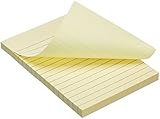 AmazonBasics Lined Sticky Notes - 4