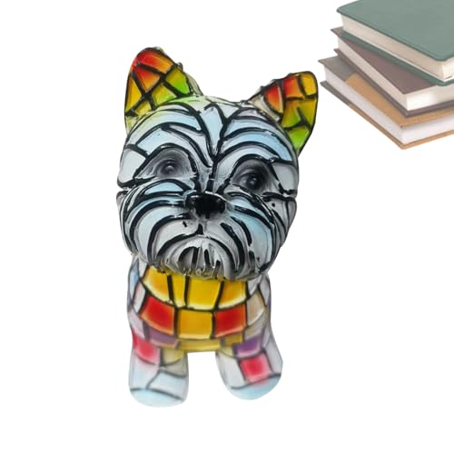 Niedliche LED-Tischlampen Mit Hundemotiv – Buntes Tischnachtlicht Aus Harz, Schreibtischdekoration, Nachttischgeschenk Für Kinder, LED-Tischlampen Mit Warmem Licht, Für Hundeliebhaber