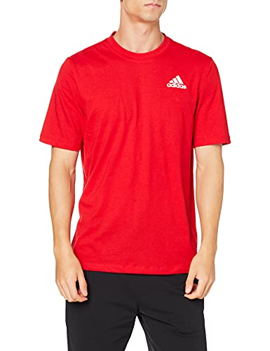 [アディダス] 半袖 Tシャツ エアロレディ デザインド トゥ ムーブ メンズ スカーレット/ホワイト(GR0516) 日本サイズS相当