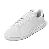 adidas Herren Advantage Shoes-Low (Non Football), FTWR White/FTWR White/Bronze Strata, 46 2/3 EU