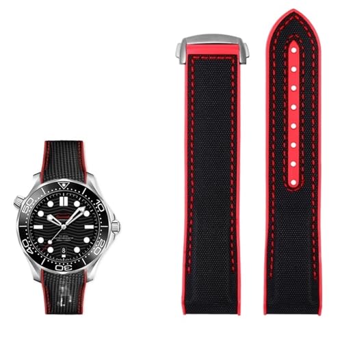 Bracelet montre Omega Seamaster caoutchouc : remplacez votre bracelet avec fermoir 20mm