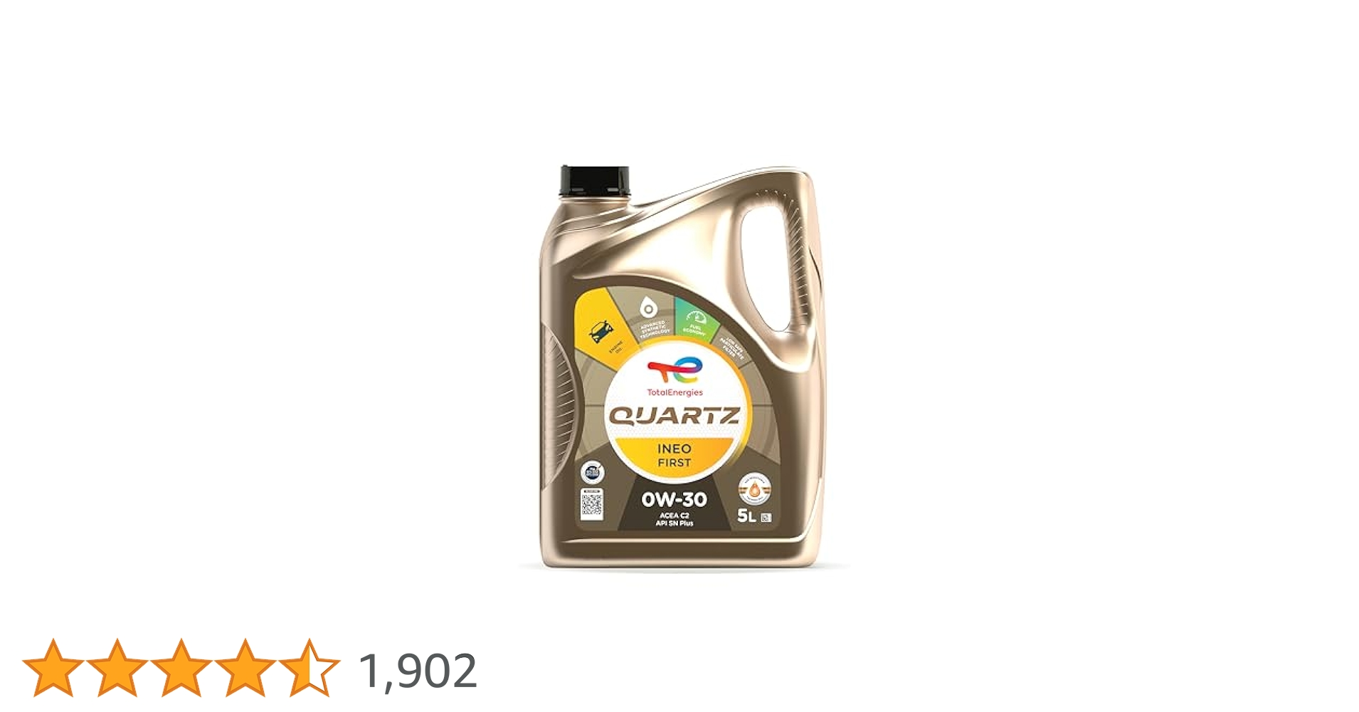 Amazon | TOTAL ( トタル ) エンジンオイル【QUARTZ INEO FIRST