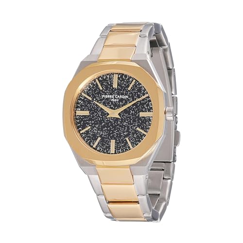 Montre quartz Pierre Cardin femme cadran nacre bracelet acier inoxydable