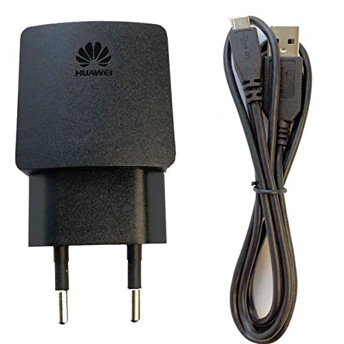 USB Netzadapter Ladegerät HW-050100E2W Schwarz 1A (HW-050100E2W)