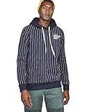 Langärmelig G-STAR RAW Herren Kapuzenpullover Core HDD Sw Pinstr/S D11402 - A752, Gr. X-Small, Mehrfarbig (Sartho Blue/Milk Ao 8708)