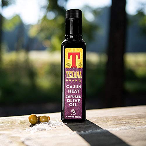 Texana Brand Cajun Heat Infused Olive Oil, Cold Pressed thumb #3