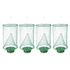 Opvouwbare opgehangen vliegenval | 4-pack herbruikbare vliegenvallen voor buiten in de tuin | Outdoor Ranch Vliegenval…