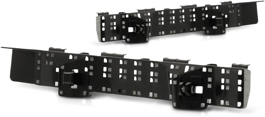 For Subaru Forester 2014 2015 2016 2017 2018 Bumper Cover Bracket Driver and Passenger Side | Pair | Front | Outer | Polyoxymethylene Plastic | Replacement For SU1032100, SU1033100 | 57707SG030, 61534