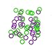 Clover Soft Stitch Ring Markers, Multicoloured, 5