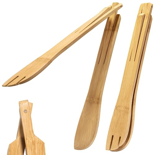 Bamboo Salad Tongs Set of 2
