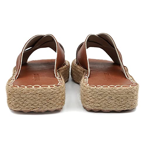 Sandale compensée Bonateks femme bronze en taille 39 idéale pour vos terrasses