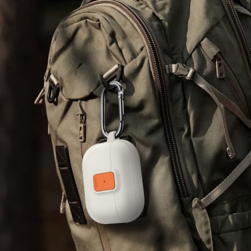 Funda AirPods Pro 3 con cierre anticaídas y efecto bicolor para máxima protección de estuche 7