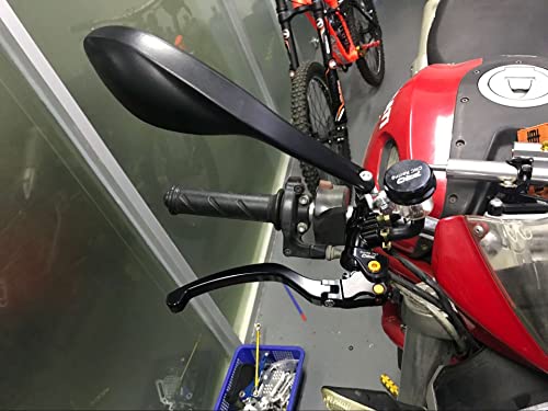 Nicedoll 7/8" 22Mm Cnc Brake Master Cylinder Cable Clutch Levers Kit Hydraulic Reservoir Pump Universal For 300Cc-1800Cc Motorcycle/Sport Bike/Street Bikes/Slippery Car #TOP3