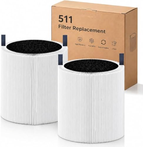 Filtre HEPA Blueair 511 double filtration contre odeurs et poussière