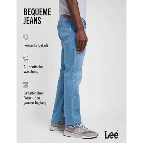 Lee - Jeans Herren - Regular Straight Fit - Daren Zip Fly - Powder – Ansicht 5