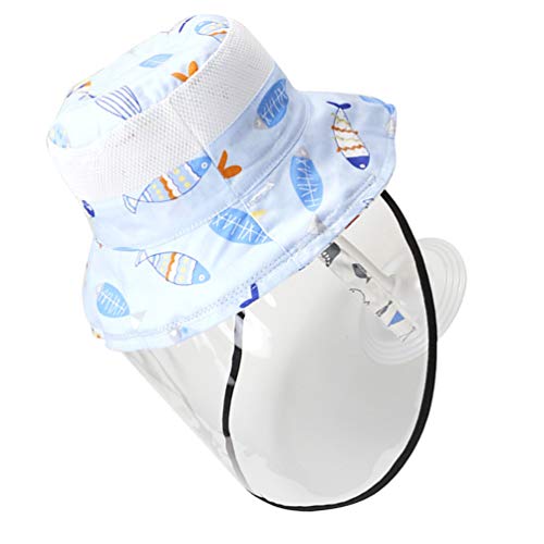 Toyandona – Chapéu protetor de rosto e proteção contra poeira, proteção contra poeira, chapéu de pes