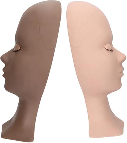 Miniatura 9 de LASHFIX Maniquí realista con tapas Mohagany