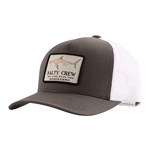 Salty Crew Farallon Retro Trucker Charcoal/White One Size